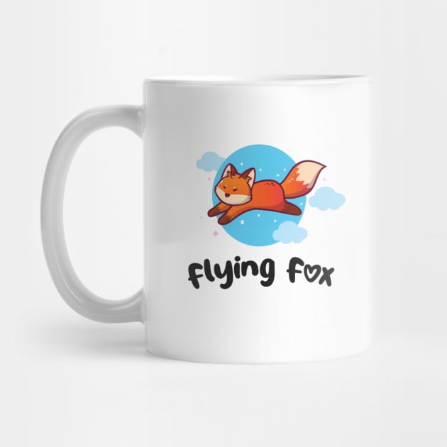 Flying fox (on light colors) by Messy Nessie